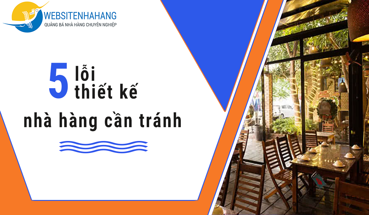 thiết kế không gian nhà hàng