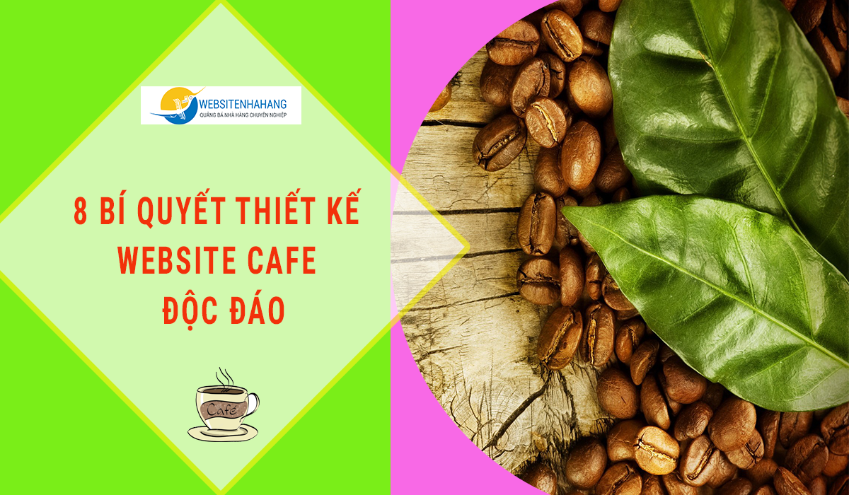thiết kế website cafe