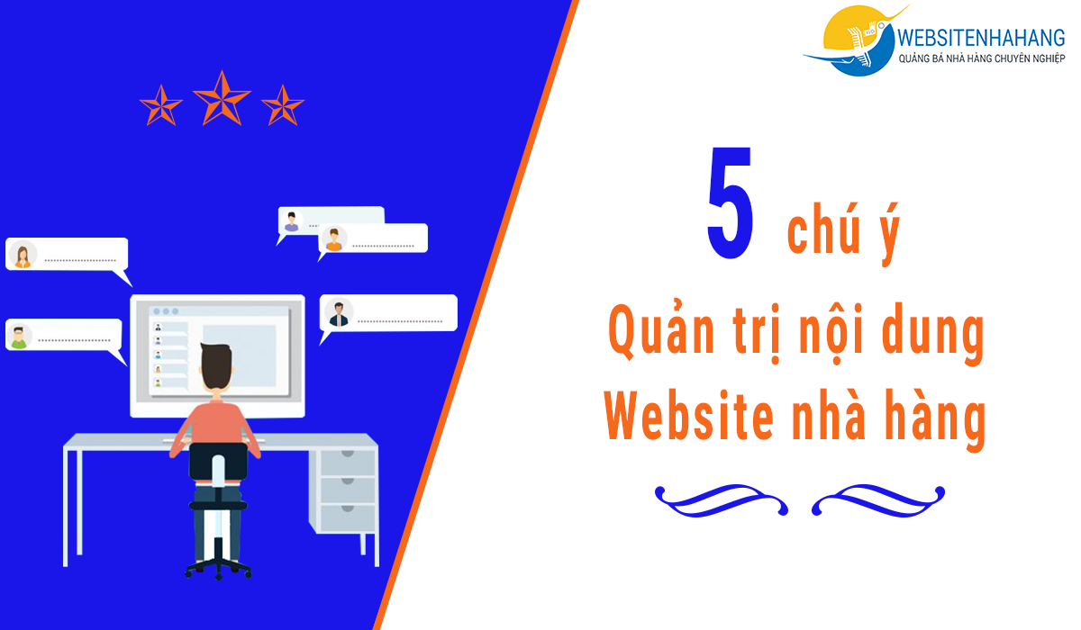 quản trị website nhà hàng
