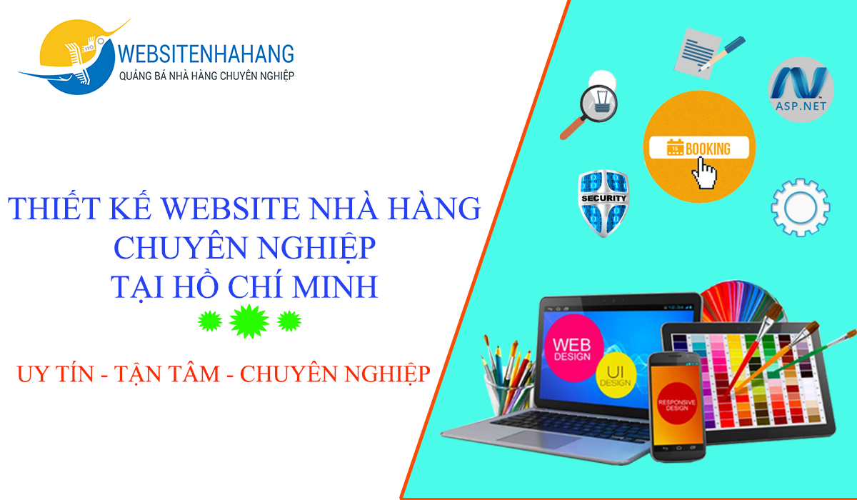 thiết kế website nhà hàng tại hcm