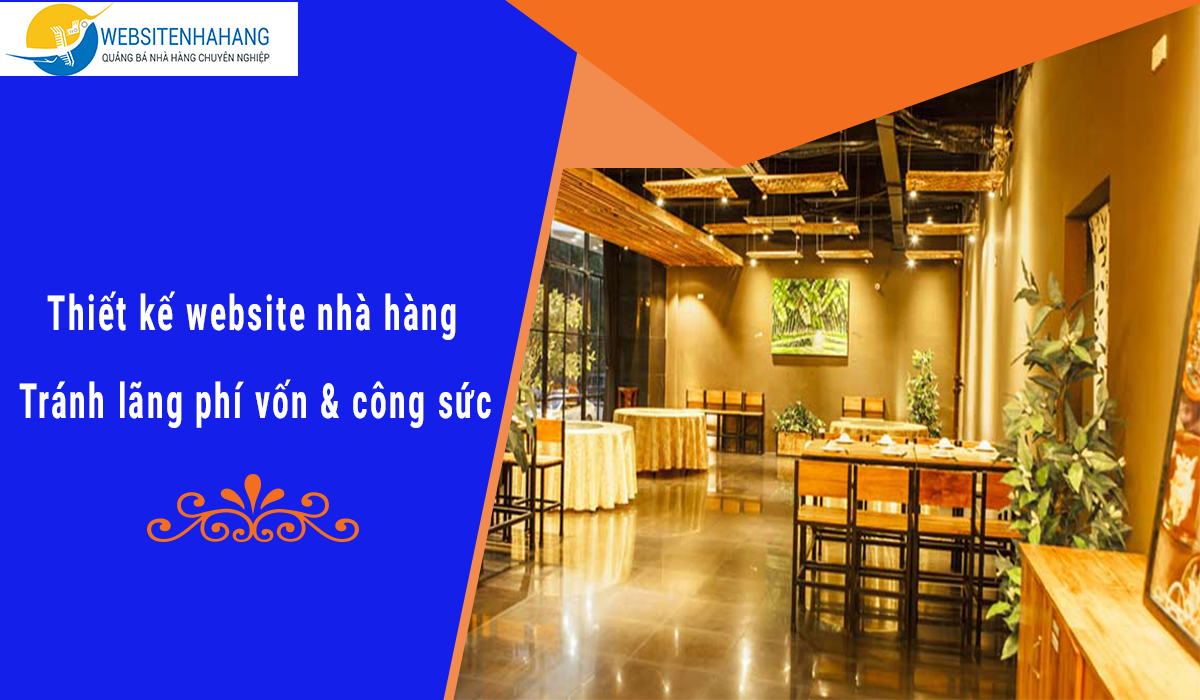 thiết kế website nhà hàng