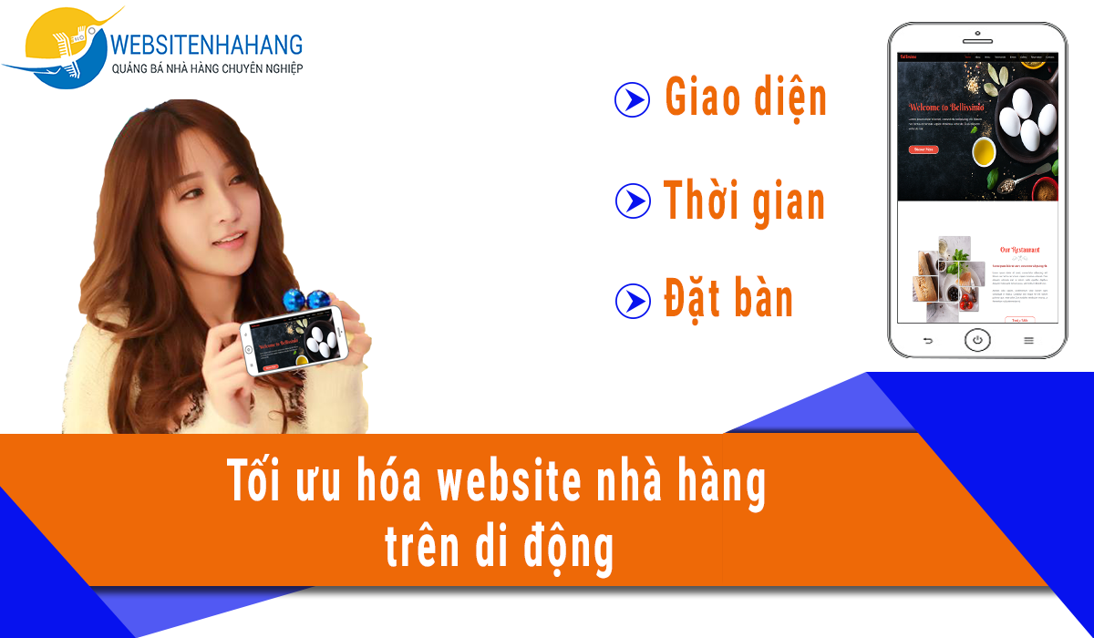 thiết kế website nhà hàng