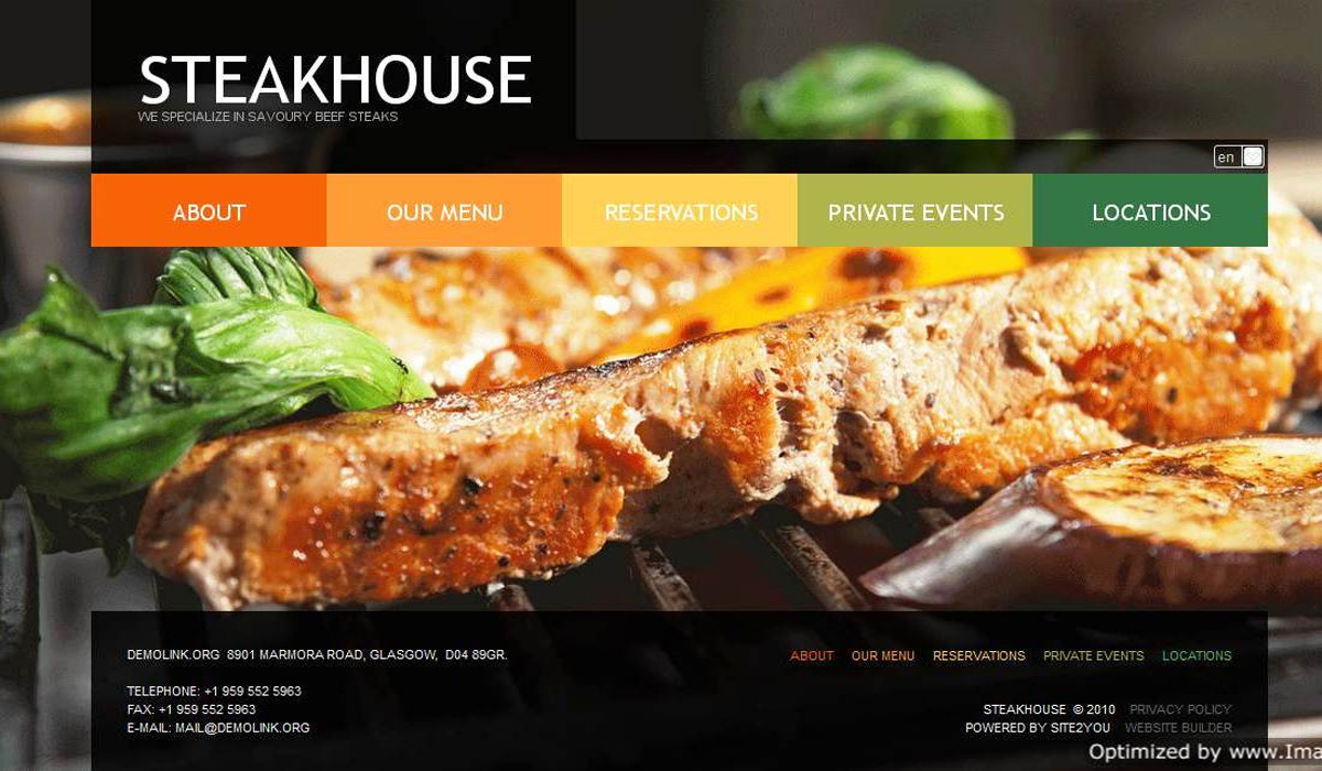 Thiết kế website nhà hàng chuẩn seo tại Đà Nẵng