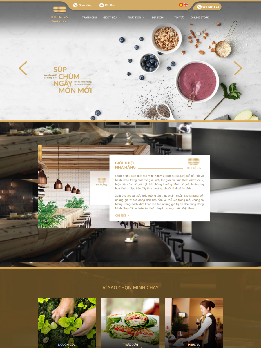 8 bí quyết thiết kế website cafe thu hút khách hàng