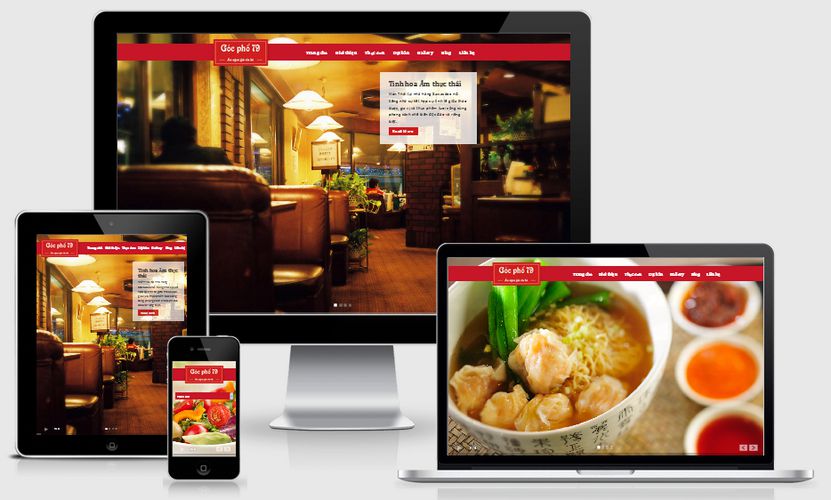 Mẹo tạo một website nhà hàng tuyệt vời 